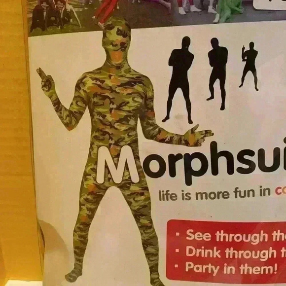 Morphsuit costume Camo Commando - Picture 2 of 3